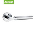 UK market interior bathroom polish door handle lever